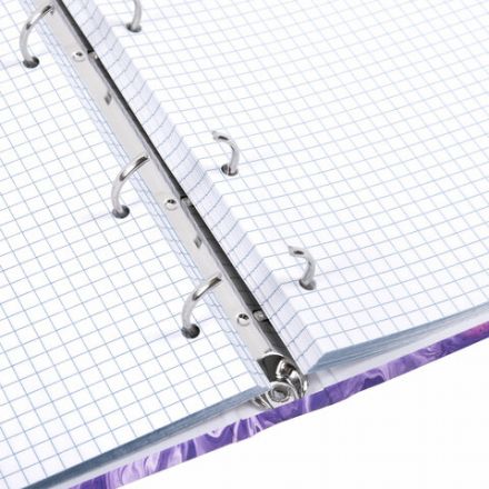 Тетрадь на кольцах А5 165х215 мм, 120 листов, твердый картон, клетка, BRAUBERG, "Blur", 404714 Тетрадь на кольцах А5 165х215 мм, 120 листов, твердый картон, клетка, BRAUBERG, "Blur", 404714