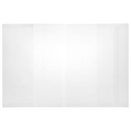 Обложки ULTRA для учебников, тестов и рабочих тетрадей, КОМПЛЕКТ 5 шт., ПЛОТНЫЕ, 100 мкм, 263х402 мм, BRAUBERG, 273205