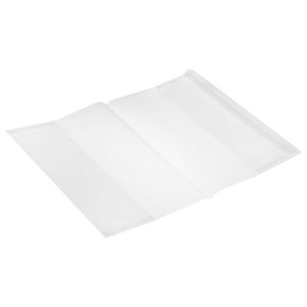 Обложки ULTRA для учебников, тестов и рабочих тетрадей, КОМПЛЕКТ 5 шт., ПЛОТНЫЕ, 100 мкм, 263х402 мм, BRAUBERG, 273205