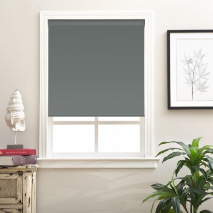 Рулонная штора Комус Мебель Sky W2237 V19, 150х170 графит