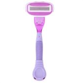 Бритвенный станок многоразовый женский, 5 лезвий, 12 кассет, плавающая головка, X-ONE, 700021