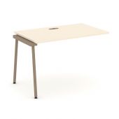 Estetica Наборный элемент рабочей станциии ES.1.NRS-2-LK Сатин/Латте металл 1180*730*750 Estetica Наборный элемент рабочей станциии ES.1.NRS-2-LK Сатин/Латте металл 1180*730*750