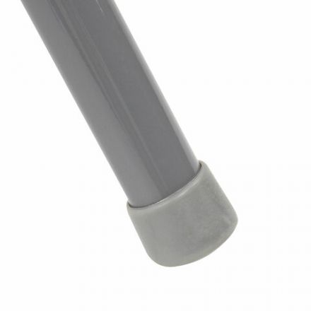 Стул складной BRABIX "Golf Plus CF-003 КОМФОРТ", серый каркас, серая ткань, 532890