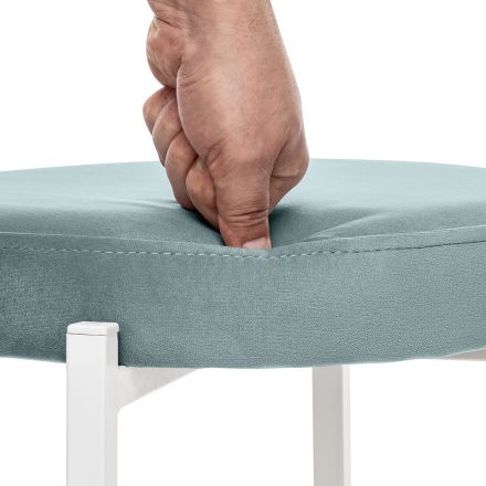 Табурет Leset Авис профиль Ultra Mint, Ткань Велюр