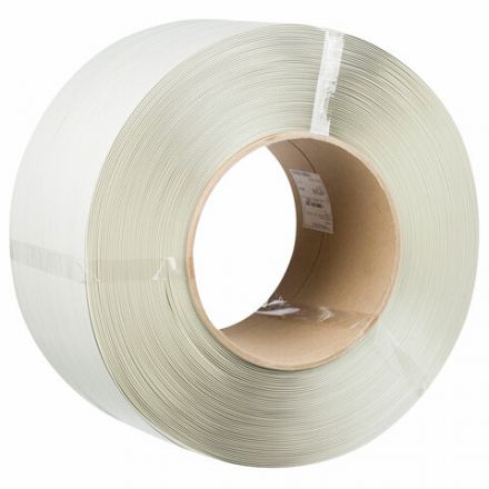 Стреппинг лента полипропиленовая белая, 12 мм х 0,5 мм, длина 3000 метров, 609089 Стреппинг лента полипропиленовая белая, 12 мм х 0,5 мм, длина 3000 метров, 609089