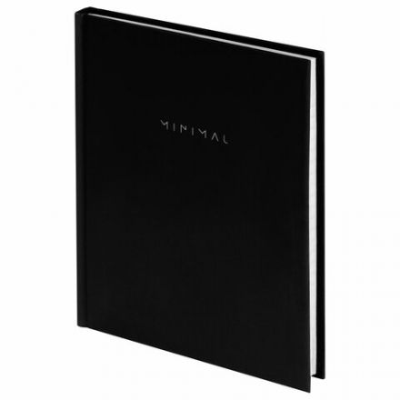 Блокнот МАЛЫЙ ФОРМАТ 110х147 мм, А6, 80 л., твердый, клетка, BRAUBERG "Minimal", черный, 116444 Блокнот МАЛЫЙ ФОРМАТ 110х147 мм, А6, 80 л., твердый, клетка, BRAUBERG "Minimal", черный, 116444