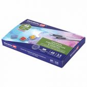 Акварель художественная кюветы НАБОР 48 цветов по 3,5 г, пластиковый кейс, BRAUBERG ART CLASSIC, 191772