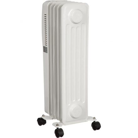 Радиатор BigTech WBH001 10A, масляный (5 секций 1000 Вт)