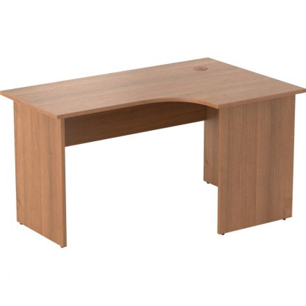 Стол эргономичный Easy One 22/22 правый (1400x900x740мм) орех new