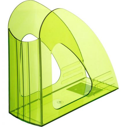 Лоток вертикальный Attache 90мм Bright Colours прозрачный зеленый Лоток вертикальный Attache 90мм Bright Colours прозрачный зеленый