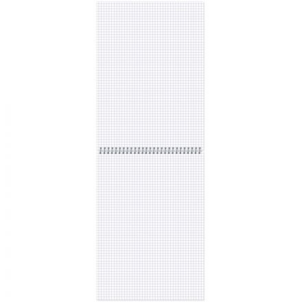 Блокнот А4,80л,клетка,метал.гребень,цв.обложка Стильный Офис 2752