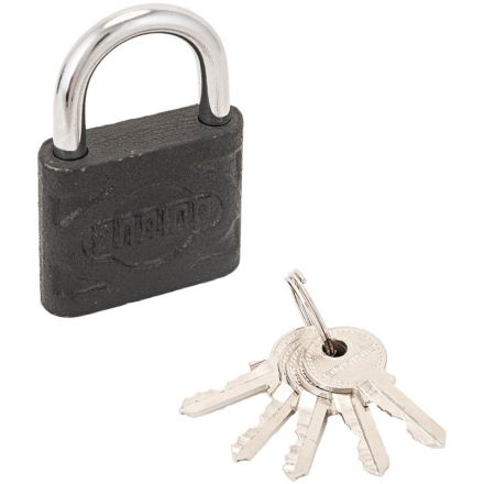 Замок навесной УЗК Аллюр ВС1Ч-4506 (59xd=9) чугун черный (5кл)