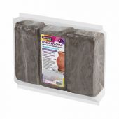 Глина для лепки красная, 3 кг, вакуумированная, готовая, размачиваемая, BRAUBERG HOBBY, 665360