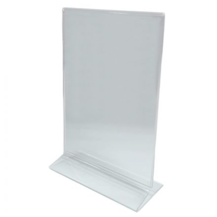 Подставка настольная Attache А6 двусторонняя вертикальная акрил Подставка настольная Attache А6 двусторонняя вертикальная акрил