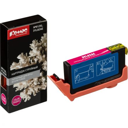 Картридж струйный Комус №912XL 3YL82AE пур.для HP OJ 8010/8015/8020