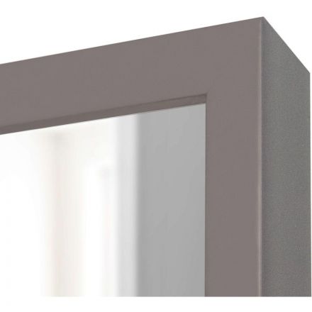 Зеркало МИР_Комус Мебель в раме ПЛС 500х700 (КС365007030) темно-серый Зеркало МИР_Комус Мебель в раме ПЛС 500х700 (КС365007030) темно-серый