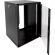 Шкаф настенный ЦМО разб. 12U(600х650)дверь стекло,черн (ШРН-Э-12.650-9005)