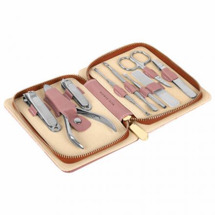 Премиальный набор для маникюра и педикюра 9 в 1 в пенале, PREMIUM, MONTE VITA (МОНТЕ ВИТА), 609494