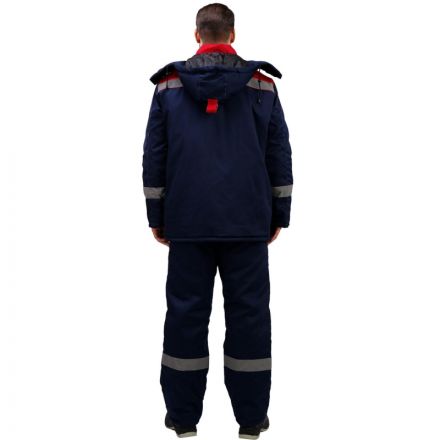 Костюм рабочий зимний муж з31-КПК син/красн (р.44-46) 170-176 (Арсенал-СП)