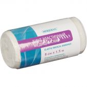 Перевяз. ср-ва Бинт эластичный 1,5мх8см с застежкой Meridian Перевяз. ср-ва Бинт эластичный 1,5мх8см с застежкой Meridian