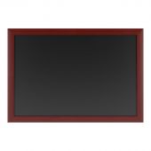 Доска меловая магнитная Attache Wood черная 60х90 см, дерев.коричн.рама СПб