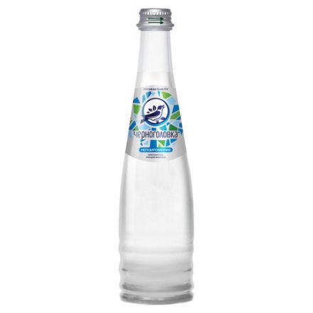 Вода негазированная минеральная ЧЕРНОГОЛОВКА, 0,33 л, стеклянная бутылка Вода негазированная минеральная ЧЕРНОГОЛОВКА, 0,33 л, стеклянная бутылка
