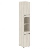 Шкаф колонка с 2-мя глухими малыми дверьми LHC 40.4 Сосна Эдмонт 400х430х2253 LOFTIS