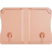 Подставка для книг, регулир. наклон, пластик, розовая Подставка для книг, регулир. наклон, пластик, розовая