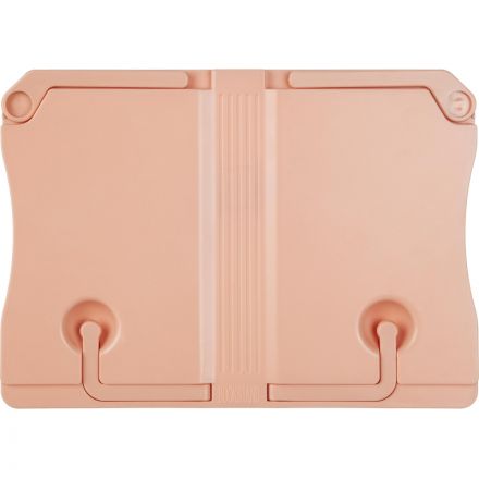 Подставка для книг, регулир. наклон, пластик, розовая Подставка для книг, регулир. наклон, пластик, розовая