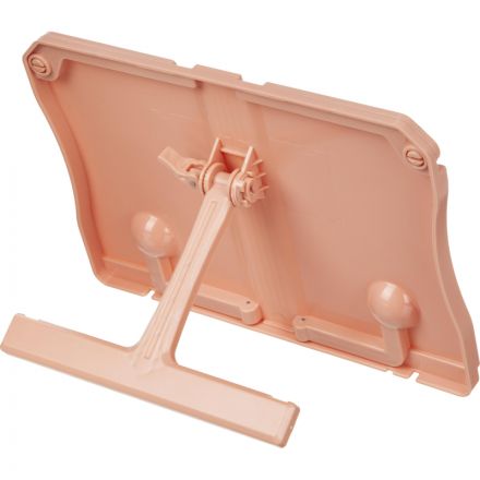 Подставка для книг, регулир. наклон, пластик, розовая Подставка для книг, регулир. наклон, пластик, розовая