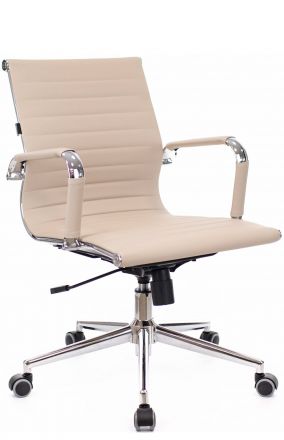 Кресло Everprof Leo Т Экокожа Бежевый