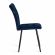Стул обеденный Bari (2 шт. в упаковке) LT, велюр, Blue (синий), 41х55х89 см