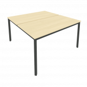 Slim Рабочая станция на металлокаркасе С.СП-5.3 Клён/Антрацит металл 1380*1475*750