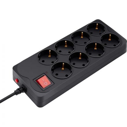 Сетевой фильтр Buro 800SH-5-B 5м (8 розеток) черный(коробка) Сетевой фильтр Buro 800SH-5-B 5м (8 розеток) черный(коробка)