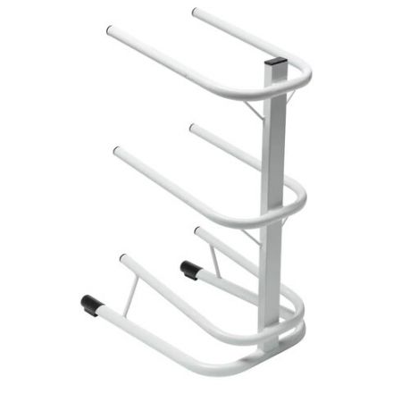 Стойка стеллаж для хранения воды на 3 бутыли по 19 литров, СВ-3, металл, 98826 Стойка стеллаж для хранения воды на 3 бутыли по 19 литров, СВ-3, металл, 98826