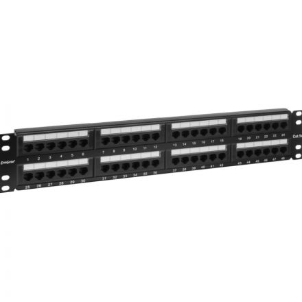 Патч-панель ExeGate EPP3-19-48-8P8C-C5e-110D, 48 port, cat.5e <EX256753RUS