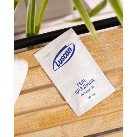 Гель для душа Luscan, саше 10мл, 500 шт