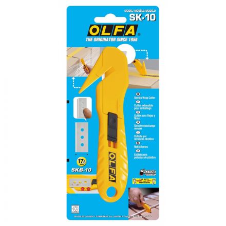 Нож промышленный 17,8 мм OLFA HOBBY CRAFT MODELS, . (OL-SK-10),цв.желтый Нож промышленный 17,8 мм OLFA HOBBY CRAFT MODELS, . (OL-SK-10),цв.желтый
