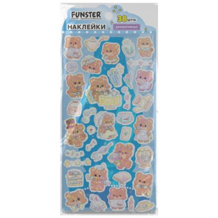 Наклейки декоративные "Веселый микс", 17,5х9 см, ассорти 6 видов, FUNSTER (ФАНСТЕР), 666094 Наклейки декоративные "Веселый микс", 17,5х9 см, ассорти 6 видов, FUNSTER (ФАНСТЕР), 666094