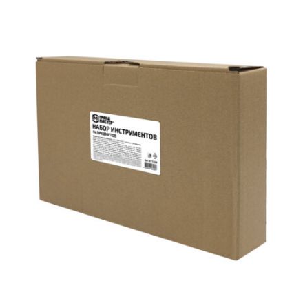 Набор инструментов столярно-слесарный, 14 предметов, пластиковый бокс, ГРАНДМАСТЕР, 671324