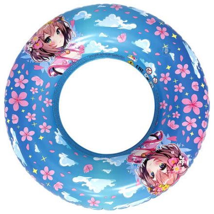 Надувной круг для плавания, диаметр 60 см, от 4 лет, АССОРТИ, 5 видов, PLAYMARKET