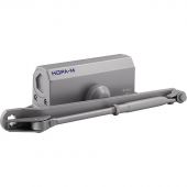 Доводчик НОРА-М №3S F фиксация бол. (50-80кг) (сер.)