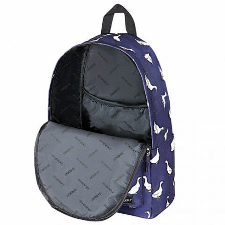 Рюкзак HEIKKI POSITIVE (ХЕЙКИ) универсальный, карман-антивор, "Ducks", 42х28х14 см, 272545