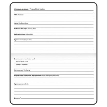 Еженедельник недатированный с резинкой (171х93 мм), BRAUBERG, твердый, УФ-ЛАК, 64 л., "Night City", 114575