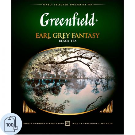 Чай Greenfield Earl Grey Fantasy черн.фольгир 100 пак/уп 0584-09 Чай Greenfield Earl Grey Fantasy черн.фольгир 100 пак/уп 0584-09
