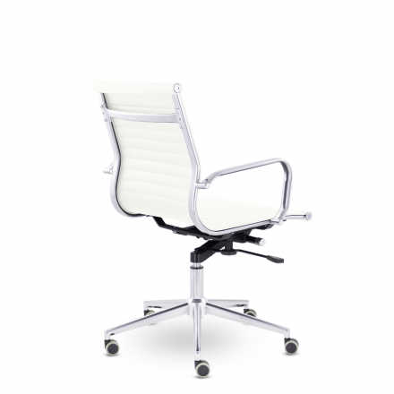 Кресло СН-300 Кайман Н soft хром Ср S-0402 (белый) Кресло СН-300 Кайман Н soft хром Ср S-0402 (белый)