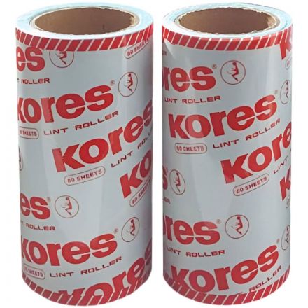 Ролик для чистки одежды Kores запасной блок 2х80 л., арт.32402.02