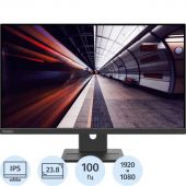 Монитор 23,8 Lenovo E24-30,IPS,FHD,100Hz,VGA,HDMI,DP,SPK,HAS(63EDXAR2CB)