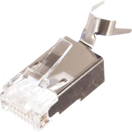 Коннектор TWT TWT-PL45/S-8P8C-6A RJ45 STP, универсальный, cat.6A 100шт/уп Коннектор TWT TWT-PL45/S-8P8C-6A RJ45 STP, универсальный, cat.6A 100шт/уп