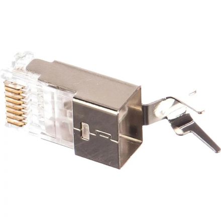 Коннектор TWT TWT-PL45/S-8P8C-6A RJ45 STP, универсальный, cat.6A 100шт/уп Коннектор TWT TWT-PL45/S-8P8C-6A RJ45 STP, универсальный, cat.6A 100шт/уп